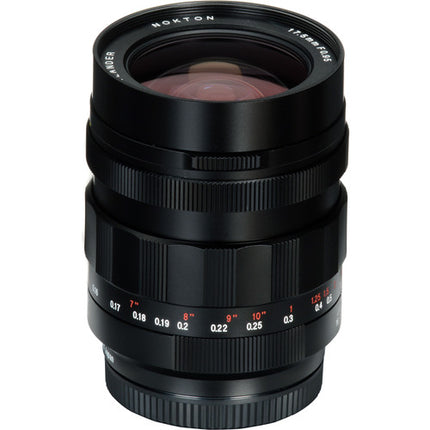 Voigtlander Nokton 17.5mm f0.95 Objetivo Gran Angular Micro Cuatro Tercios 10 Láminas Bokeh