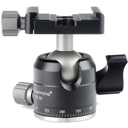 Sunwayfoto XB-28 Cabezal de Bola Bajo Perfil Capacidad 9.9 lb Altura 2.6"