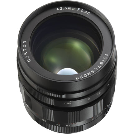 Voigtlander Nokton 42.5mm f0.95 objetivo Micro Cuatro Tercios 85mm f0.95 apertura manual