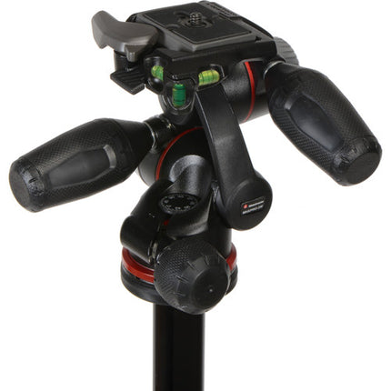 Manfrotto MK190XPRO3-3W trípode de aluminio carga 12 kg altura 173 cm