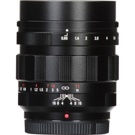 Voigtlander Nokton 42.5mm f0.95 objetivo Micro Cuatro Tercios 85mm f0.95 apertura manual