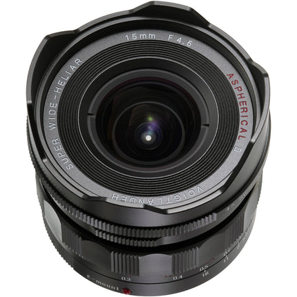 Voigtlander Super Wide-Heliar 15mm f4.5 Asférico III Objetivo Ultra Gran Angular Full Frame para Sony E