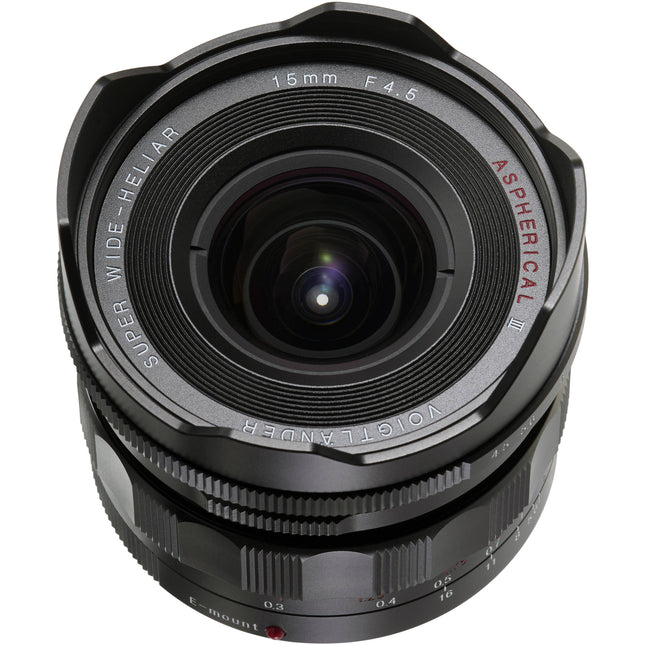Voigtlander Super Wide-Heliar 15mm f4.5 Asférico III Objetivo Ultra Gran Angular Full Frame para Sony E