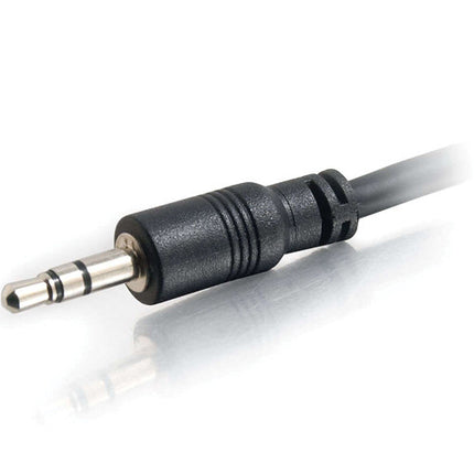 C2G Cable 3.5mm TRS Macho a Macho CMG 22 AWG Apantallado 22.86m Negro