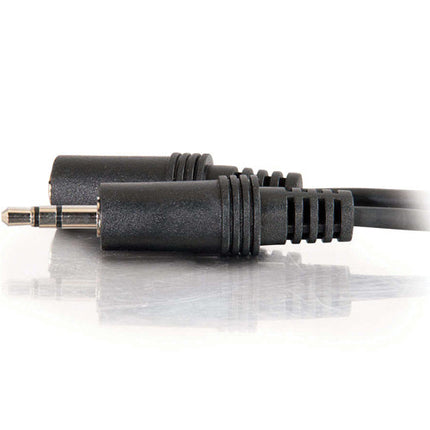 C2G Cable de Extensión 3.5mm TRS Macho a Hembra Negro 1.5 pies