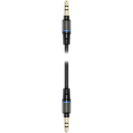 IK Multimedia Cable Auxiliar Estéreo 59" Conectores Oro 24k Conductores Cobre Puro