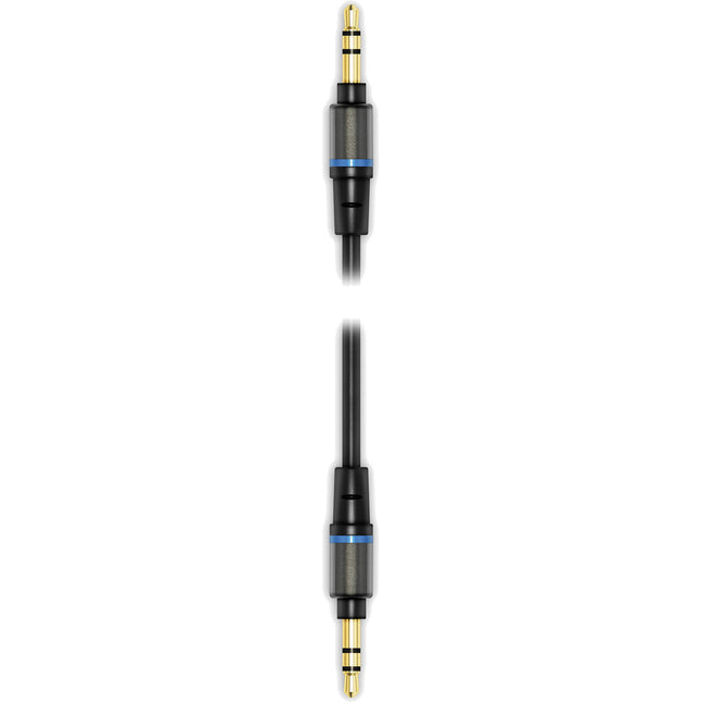 IK Multimedia Cable Auxiliar Estéreo 59" Conectores Oro 24k Conductores Cobre Puro