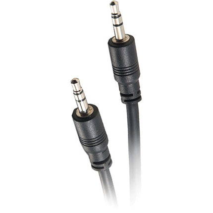 C2G Cable 3.5mm TRS Macho a Macho CMG 22 AWG Apantallado 22.86m Negro