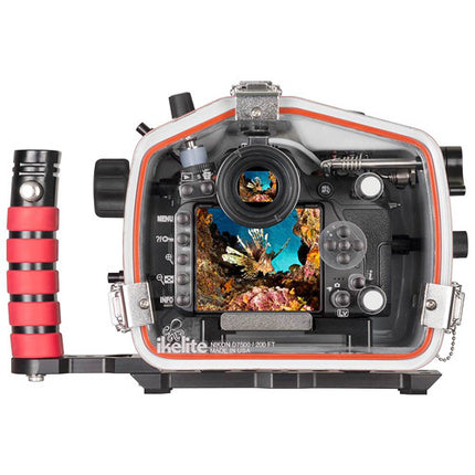 Ikelite 200DL Carcasa Submarina para Nikon D7500 Profundidad 200 pies Controles Mecánicos