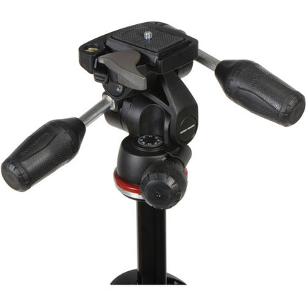 Manfrotto MK290XTA3-3WUS Tripode de Aluminio 67.5 Pulgadas 22 lb con Cabezal Pan/Tilt 3 Vías