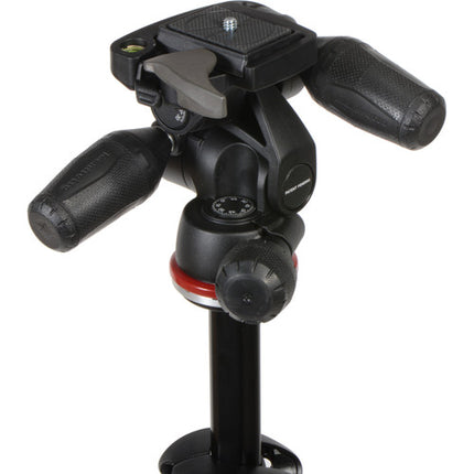 Manfrotto MK290XTA3-3WUS Tripode de Aluminio 67.5 Pulgadas 22 lb con Cabezal Pan/Tilt 3 Vías