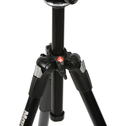 Manfrotto MK290XTA3-BHUS Trípode de Aluminio 66.9" Altura Máxima Capacidad 15.4 lb con Rótula Bola y Funda