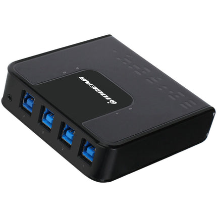 IOGEAR Switch USB 3.0 4 Puertos para Compartir Periféricos 4 PCs