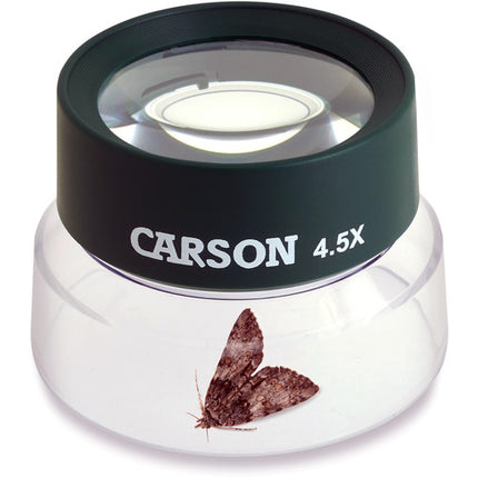 Carson HU-55 Lupa para Exterior Verde 4.5x con Lentilla Acrílica Preenfocada