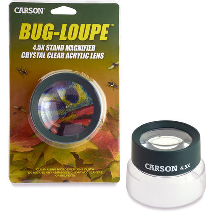 Carson HU-55 Lupa para Exterior Verde 4.5x con Lentilla Acrílica Preenfocada