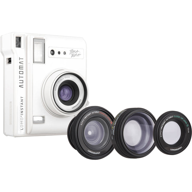 Lomography Lomo'Instant Automat Cámara de película instantánea 60mm f8 con lentes Bora Bora