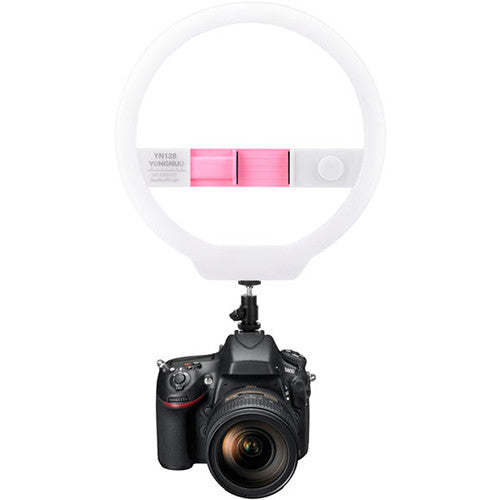 Yongnuo LED Ring Light Rosa Temperatura Variable 3200-5000K 7.6W Smartphone