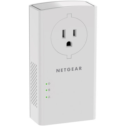 Netgear PLP2000 Extensor de Red Powerline 2000 2 Puertos Gigabit 5328 Pies² Coverage