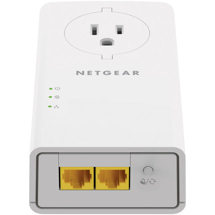 Netgear PLP2000 Extensor de Red Powerline 2000 2 Puertos Gigabit 5328 Pies² Coverage