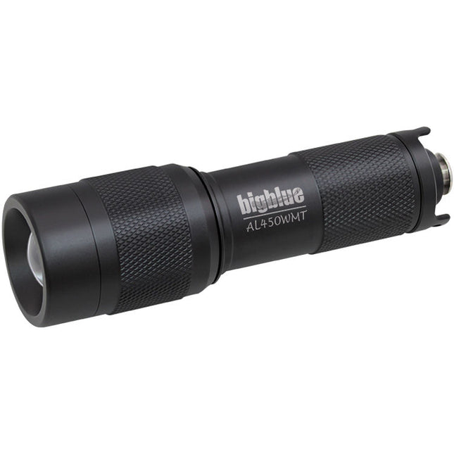 Bigblue AL450WMT Luz de Buceo Mini LED 450 Lúmenes 4 Horas Negro