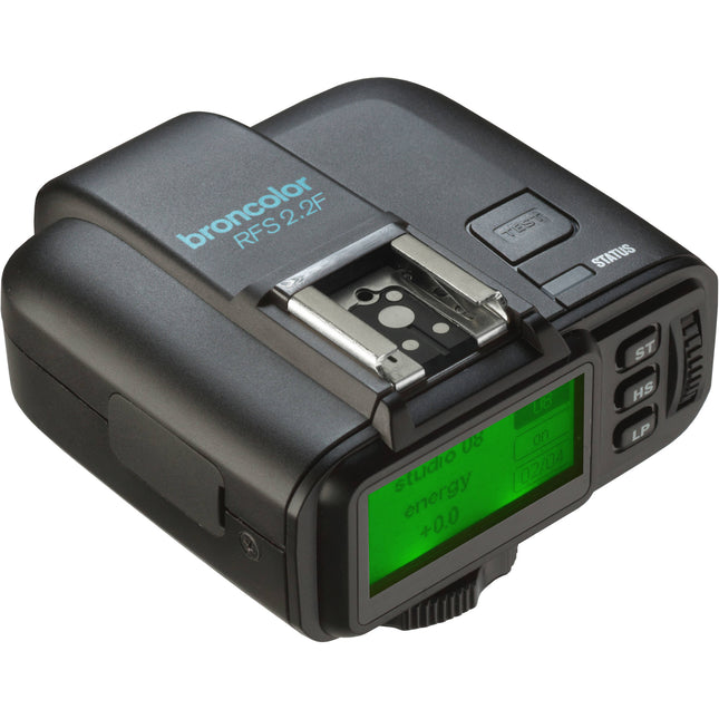 Broncolor RFS 2.2 F Transceptor para Fujifilm 2.4GHz Alcance 50m Pilas AA