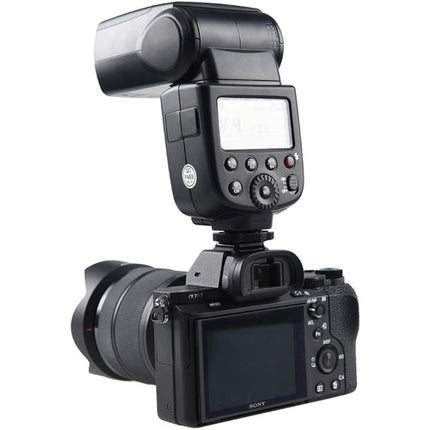 Godox TT600 Thinklite Flash para cámaras Sony GN 197 Radio 2.4GHz Kit con mini trípode y funda