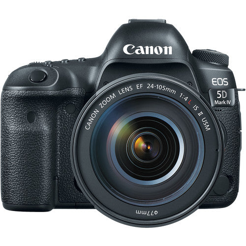 Canon EOS 5D Mark IV Cámara Réflex con Sensor 30.4MP y Lente 24-105mm f4L II