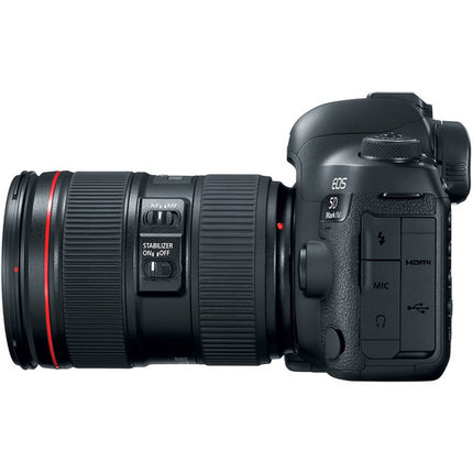 Canon EOS 5D Mark IV Cámara Réflex con Sensor 30.4MP y Lente 24-105mm f4L II