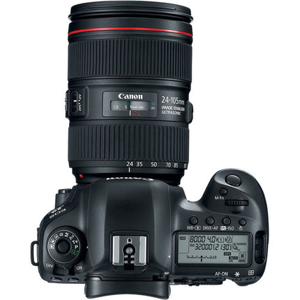 Canon EOS 5D Mark IV Cámara Réflex con Sensor 30.4MP y Lente 24-105mm f4L II