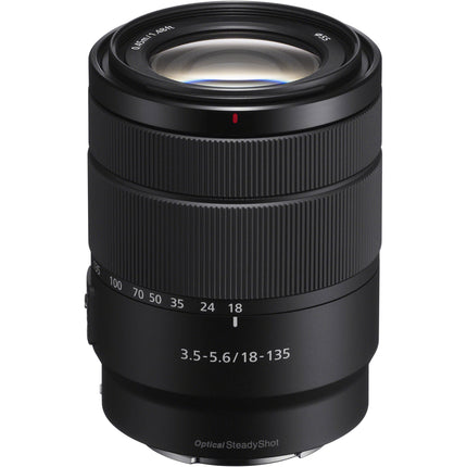 Sony E 18-135mm f3.5-5.6 OSS Objetivo APS-C Estabilización 27-202.5mm
