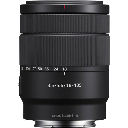 Sony E 18-135mm f3.5-5.6 Objetivo con estabilizador y filtro UV 55mm
