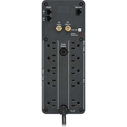 APC Back-UPS Pro BR1350MS Sistema de Respaldo de Batería 1350VA 810W con protección contra sobretensiones