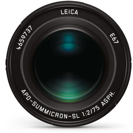 Leica APO-Summicron-SL 75mm f/2 Lente Full Frame con Funda y Parasol