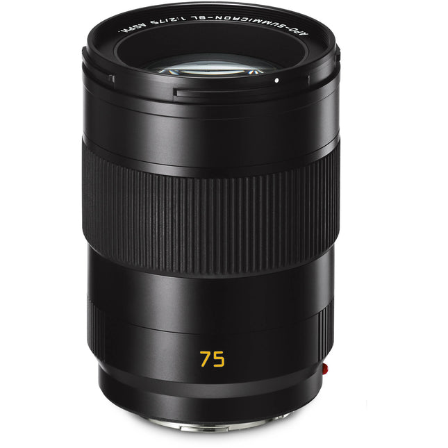 Leica APO-Summicron-SL 75mm f/2 Lente Full Frame con Funda y Parasol
