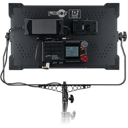 FotodioX Pro FACTOR 1x2 V-4000ASVL Kit LED bicolor 3200-5600K con grid estuche de transporte
