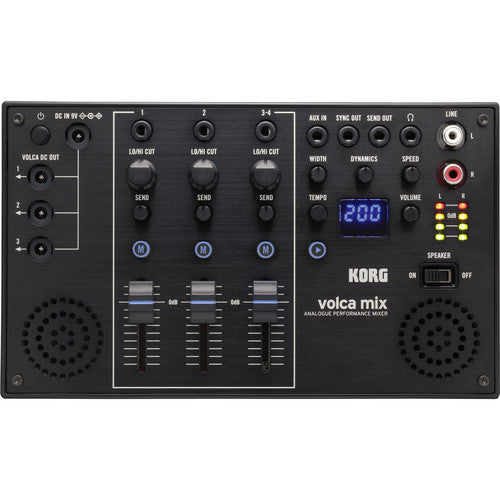 Korg Volca Mix Mezclador Analógico 4 Canales DC Power para 3 Volcas