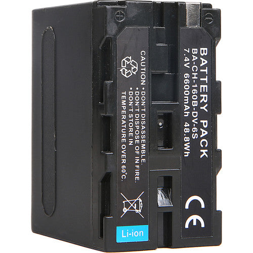 Batería Dracast NPF para luces LED 6600 mAh 7.4 V con garantía