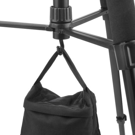 Magnus DLX-367 Trípode Fotográfico y de Video de 3 Secciones 67 Pulgadas de Altura Máxima con Adaptador para Smartphone y Montura GoPro