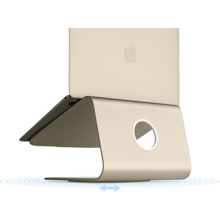 Rain Design mStand360 Soporte para Laptop con Base Giratoria 360° Dorado