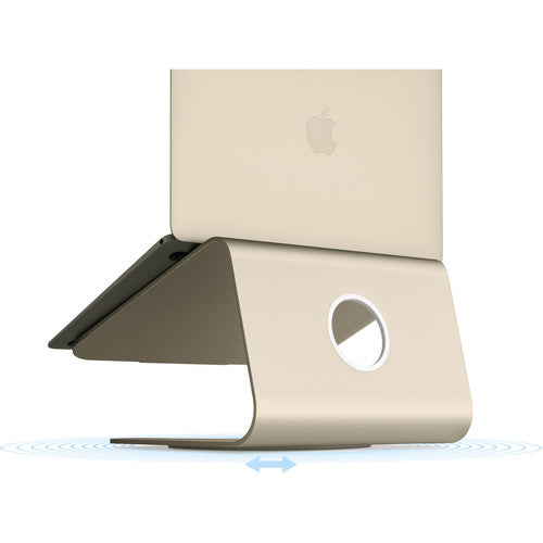 Rain Design mStand360 Soporte para Laptop con Base Giratoria 360° Dorado