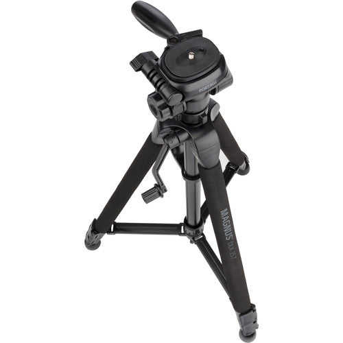 Magnus DLX-357 Trípode Fotográfico Vídeo 3 Secciones Altura 57 Pulgadas Carga 2 Kg
