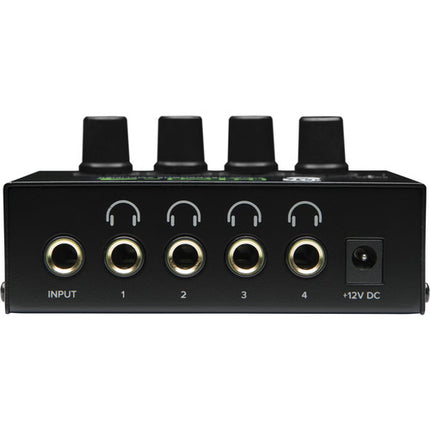 Mackie HM-4 Amplificador para Auriculares 4 Salidas 1 Entrada 12 VDC
