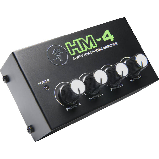 Mackie HM-4 Amplificador para Auriculares 4 Salidas 1 Entrada 12 VDC