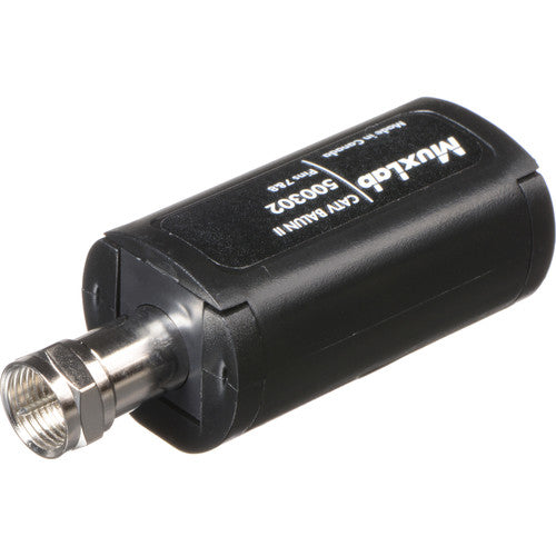 MuxLab 500302-2PK Balun CATV Pack de 2 Con Transmisión de 330 pies