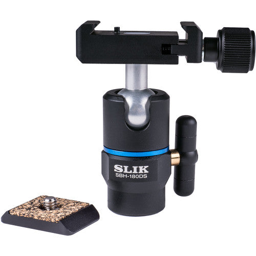 SLIK SBH-180DS Cabezal esférico compacto Capacidad 3.4" Altura 6.6 lb carga