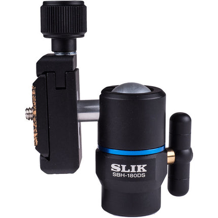 SLIK SBH-180DS Cabezal esférico compacto Capacidad 3.4" Altura 6.6 lb carga