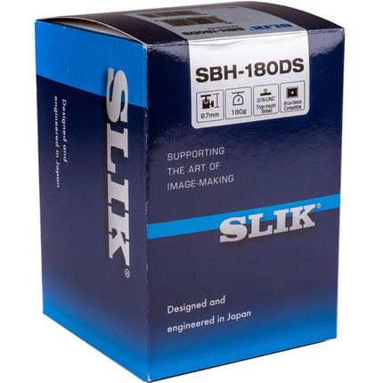 SLIK SBH-180DS Cabezal esférico compacto Capacidad 3.4" Altura 6.6 lb carga