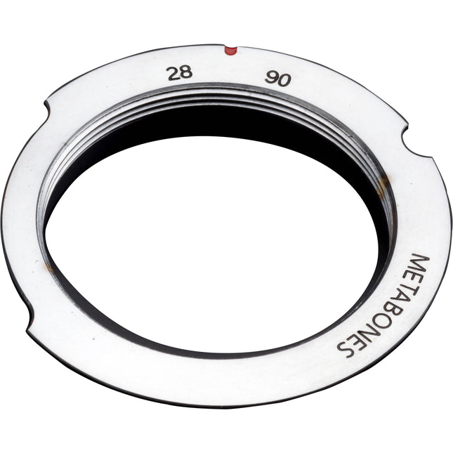 Metabones Adaptador Montura L39 28-90mm para Cámara Leica M 6-Bit