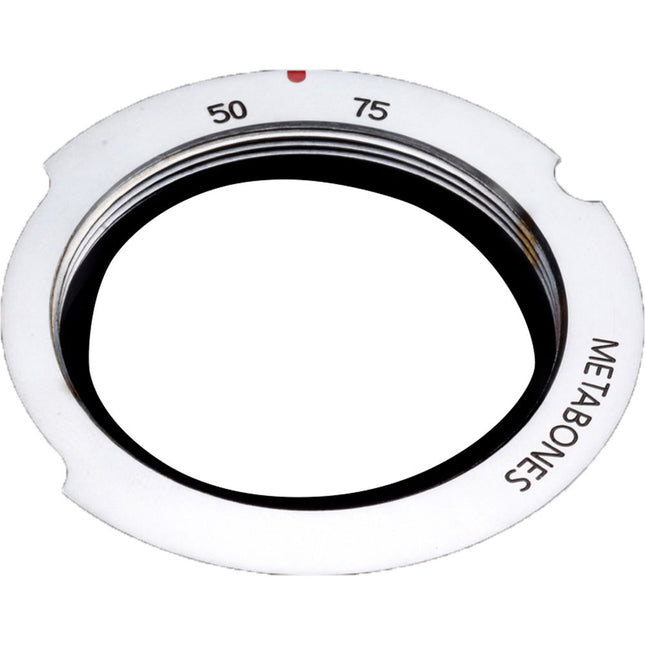 Metabones Adaptador Montura L39 50-75mm para Cámara Leica M 6-Bit