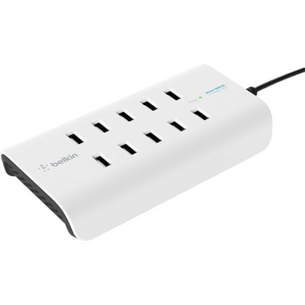 Belkin RockStar Base de carga USB 10 Puertos 2.4A Protección avanzada